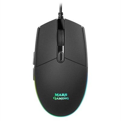 Mars Gaming Raton Optmmg 3200dpi Flow Antidesliza